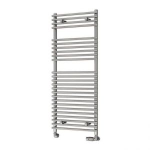 Eastbrook Biava 1200 x 500 Tube on Tube Chrome Towel Rail