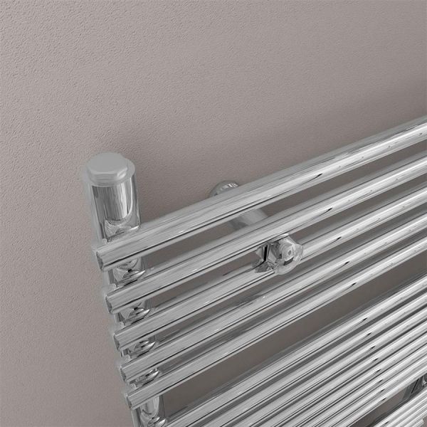 Eastbrook Biava 1800 x 600 Tube on Tube Chrome Towel Rail #3