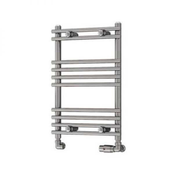 Eastbrook Biava 600 x 400 Tube on Tube Chrome Towel Rail