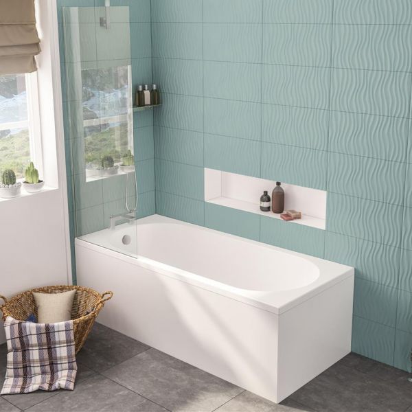 Eastbrook Beauforte Reinforced Biscay 1700 x 700 Single Ended Bath #2