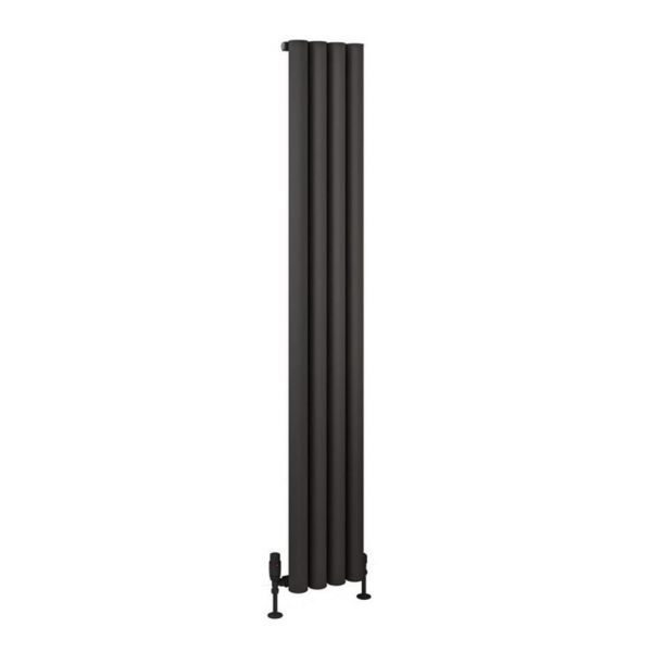 Eastbrook Burford 1800 x 275 Matt Anthracite Aluminium Designer Radiator
