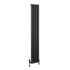 Eastbrook Burford 1800 x 275 Matt Anthracite Aluminium Designer Radiator