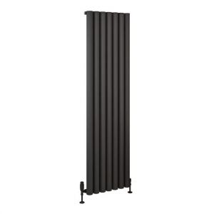 Eastbrook Burford 1800 x 485 Matt Anthracite Aluminium Designer Radiator