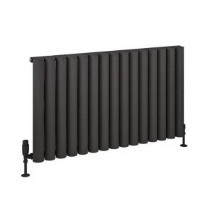 Eastbrook Burford 600 x 1045 Matt Anthracite Aluminium Designer Radiator