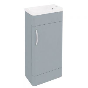 Eastbrook Cavone Cloakroom 400 Grey Floor Standing Vanity Unit