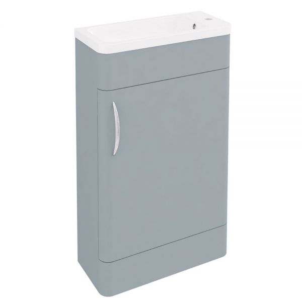 Eastbrook Cavone Cloakroom 500 Grey Floor Standing Vanity Unit