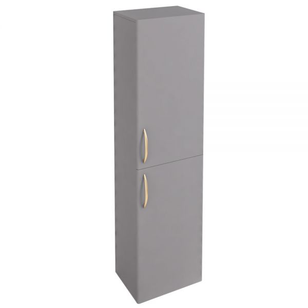Eastbrook Cavone 1500 Grey Wall Hung Tall Storage Unit