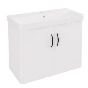 Eastbrook Cavone II 700 White Wall Hung 2 Door Vanity Unit