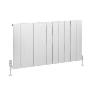Eastbrook Charlton 600 x 1040 Matt White Aluminium Designer Radiator