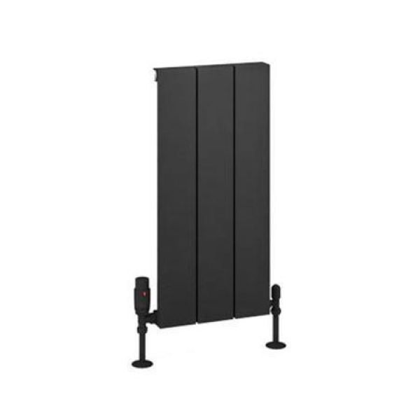Eastbrook Charlton 600 x 280 Matt Anthracite Aluminium Designer Radiator