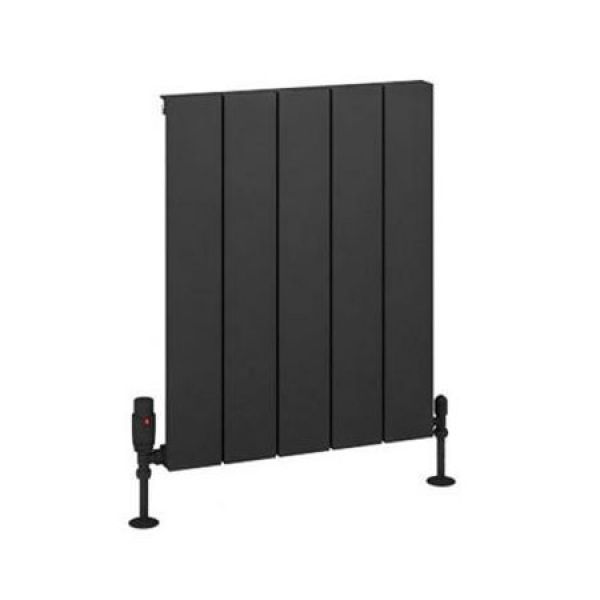 Eastbrook Charlton 600 x 470 Matt Anthracite Aluminium Designer Radiator