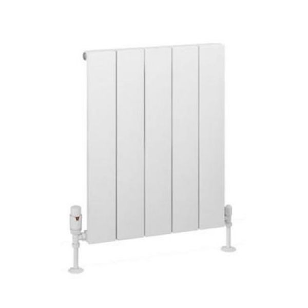 Eastbrook Charlton 600 x 470 Matt White Aluminium Designer Radiator
