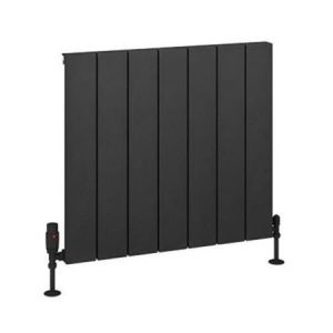 Eastbrook Charlton 600 x 660 Matt Anthracite Aluminium Designer Radiator