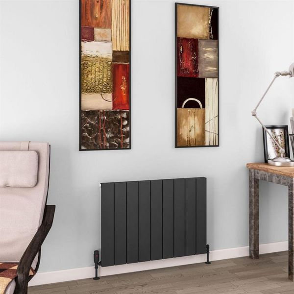 Eastbrook Charlton 600 x 850 Matt Anthracite Aluminium Designer Radiator #2