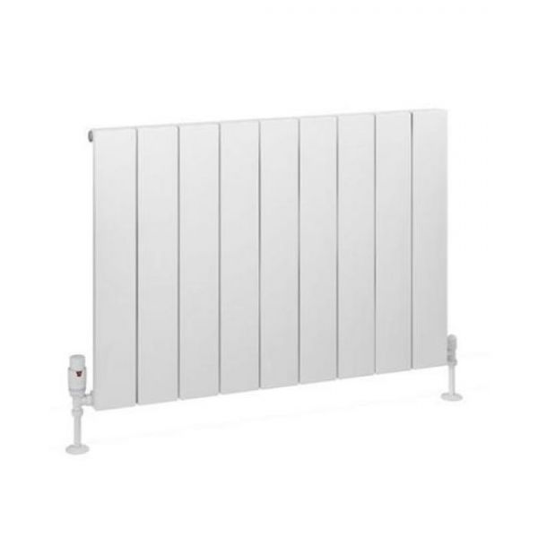 Eastbrook Charlton 600 x 850 Matt White Aluminium Designer Radiator