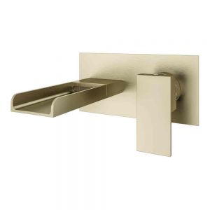 Eastbrook Chetwodel Brushed Brass Wall Mounted Bath Filler Tap