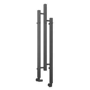 Eastbrook Conwy 1200 x 220 Matt Anthracite Designer Towel Rail