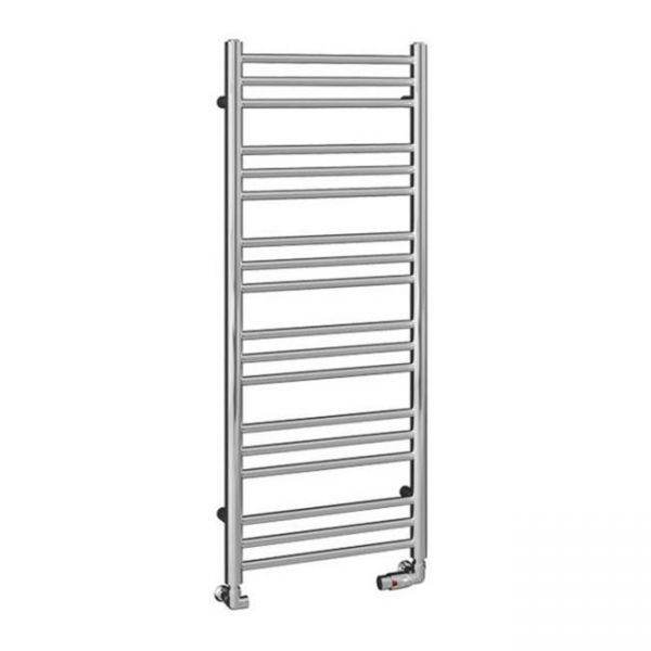 Eastbrook Corinium Round 1200 x 500 Chrome Towel Rail