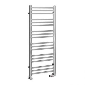 Eastbrook Corinium Round 1200 x 500 Chrome Towel Rail