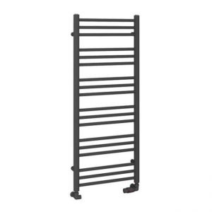 Eastbrook Corinium Round 1200 x 500 Matt Anthracite Towel Rail