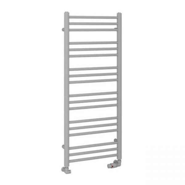 Eastbrook Corinium Round 1200 x 500 Matt Grey Towel Rail
