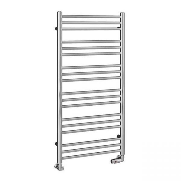 Eastbrook Corinium Round 1200 x 600 Chrome Towel Rail