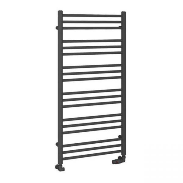Eastbrook Corinium Round 1200 x 600 Matt Anthracite Towel Rail