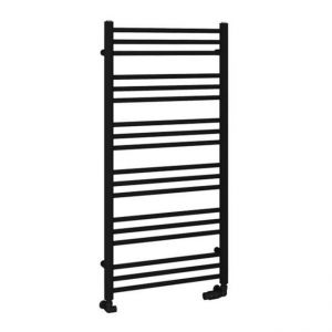 Eastbrook Corinium Round 1200 x 600 Matt Black Towel Rail