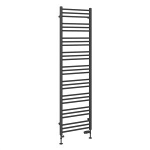 Eastbrook Corinium Round 1800 x 500 Matt Anthracite Towel Rail