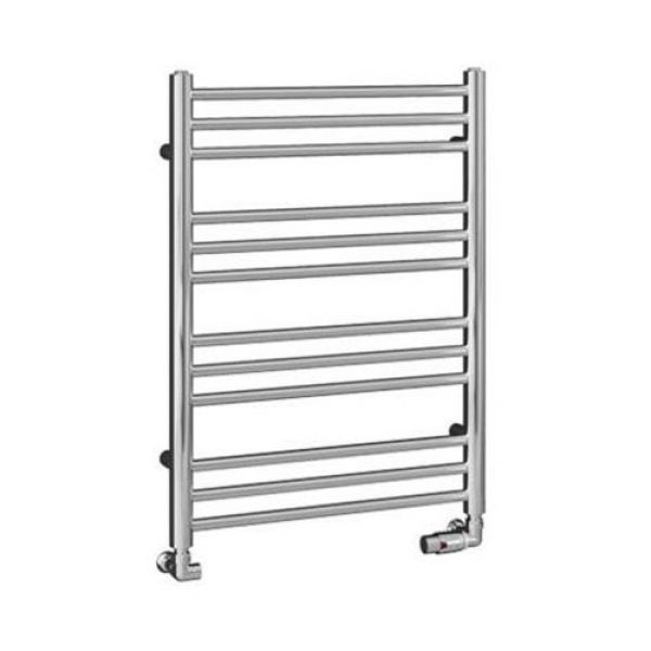Eastbrook Corinium Round 800 x 600 Chrome Towel Rail