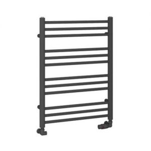 Eastbrook Corinium Round 800 x 600 Matt Anthracite Towel Rail
