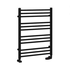Eastbrook Corinium Round 800 x 600 Matt Black Towel Rail