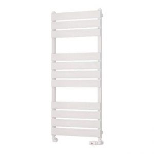 Eastbrook Deddington 1200 x 500 Gloss White Designer Towel Rail