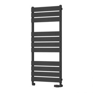 Eastbrook Deddington 1200 x 500 Matt Anthracite Designer Towel Rail