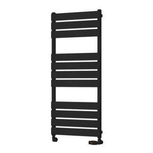 Eastbrook Deddington 1200 x 500 Matt Black Designer Towel Rail