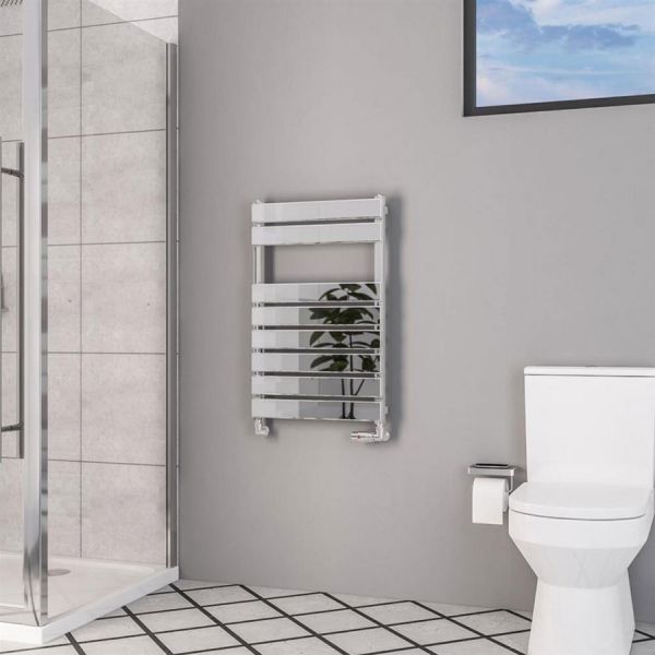 Eastbrook Deddington 800 x 500 Chrome Designer Towel Rail #2