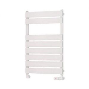 Eastbrook Deddington 800 x 500 Gloss White Designer Towel Rail