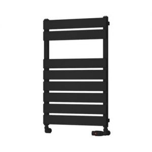 Eastbrook Deddington 800 x 500 Matt Black Designer Towel Rail