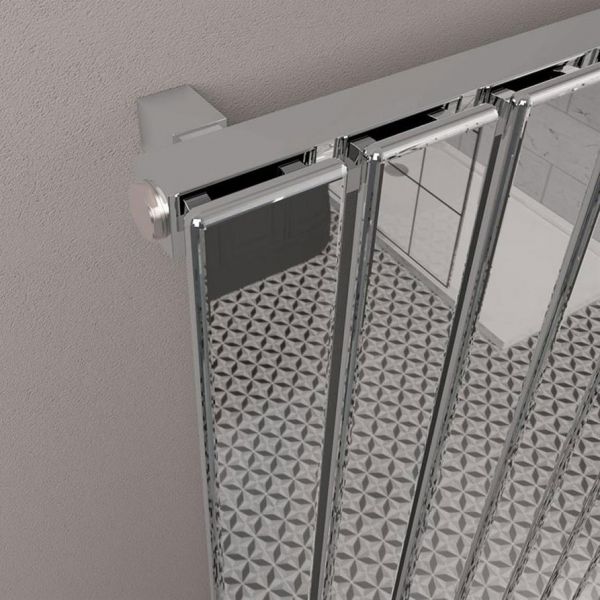 Eastbrook Deddington 600 x 1110 Chrome Designer Radiator #3