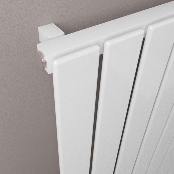 Eastbrook Deddington 600 x 1270 Gloss White Designer Radiator #3