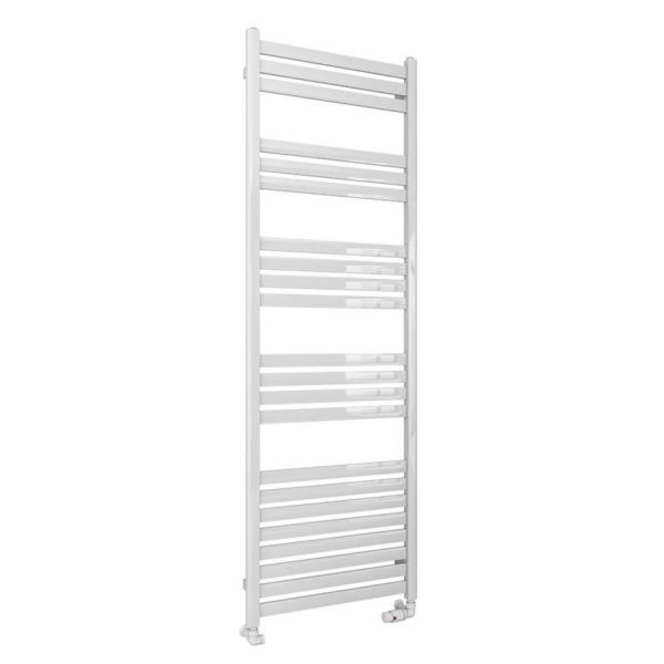 Eastbrook Defford 1800 x 600 Gloss White Designer Towel Rail