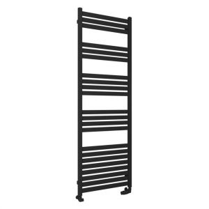 Eastbrook Defford 1800 x 600 Matt Black Designer Towel Rail