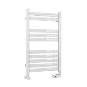 Eastbrook Defford 800 x 500 Gloss White Designer Towel Rail