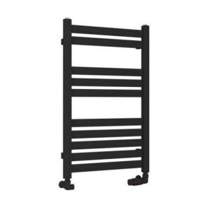 Eastbrook Defford 800 x 500 Matt Black Designer Towel Rail
