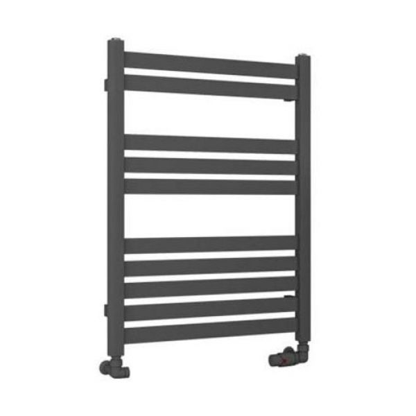 Eastbrook Defford 800 x 600 Matt Anthracite Designer Towel Rail
