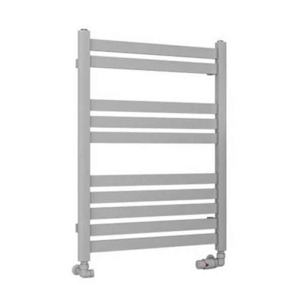 Eastbrook Defford 800 x 600 Matt Grey Designer Towel Rail
