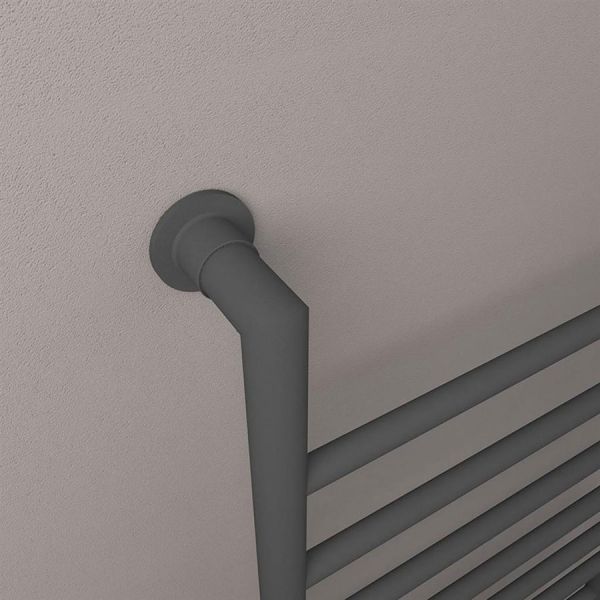 Eastbrook Eshton 1200 x 500 Matt Anthracite Designer Towel Rail #3