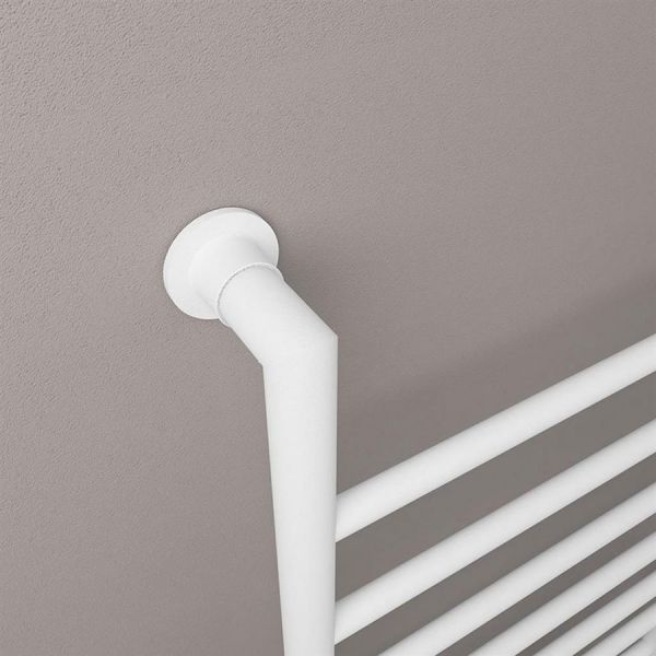 Eastbrook Eshton 1200 x 600 Matt White Designer Towel Rail #3