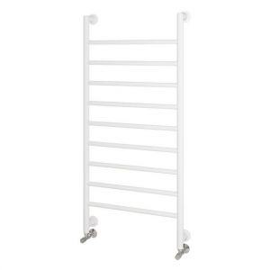 Eastbrook Eshton 1200 x 600 Matt White Designer Towel Rail