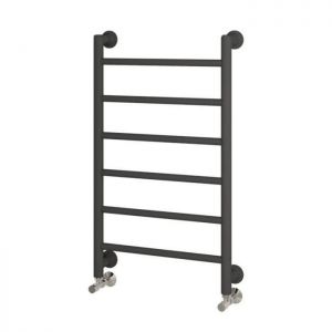 Eastbrook Eshton 800 x 500 Matt Anthracite Designer Towel Rail